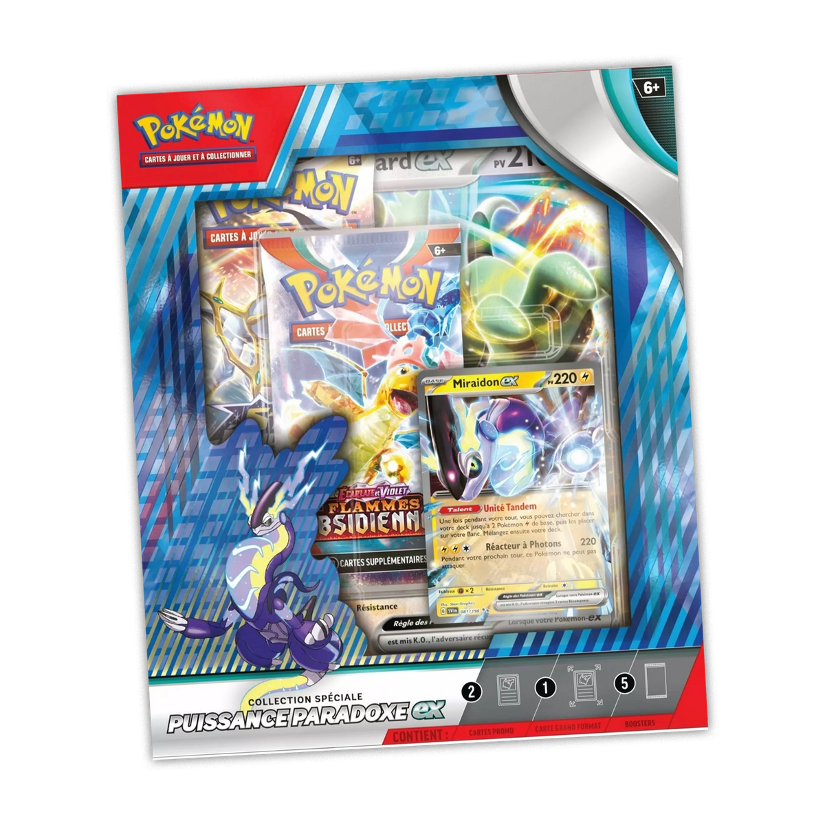 [SCELLE] Coffret Miraidon - Koraidon ex [FR]
