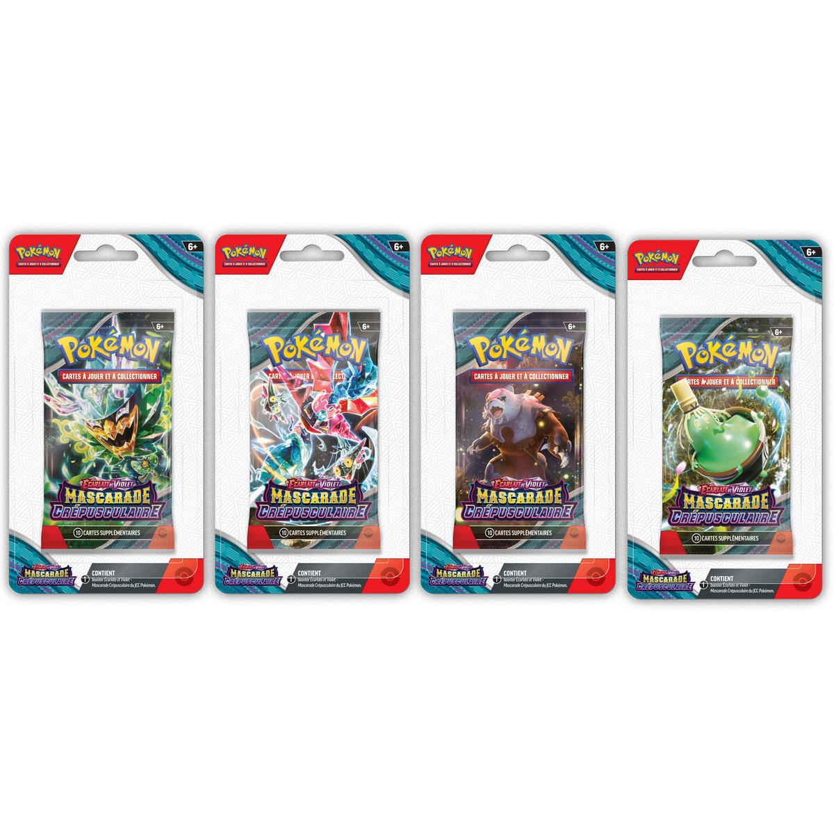 [SCELLE] Booster sous Blister EV06 - Mascarade Crépusculaire [FR]